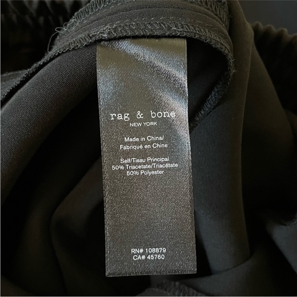 Rag & Bone Crepe Joggers with zippers - Picture 10 of 11